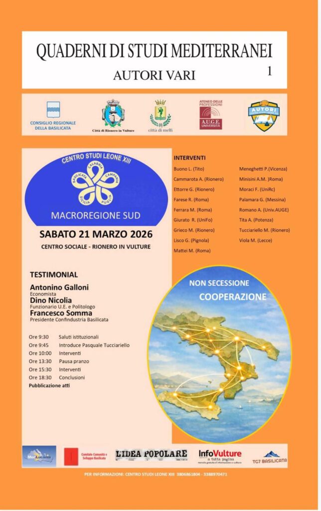 Forum Macroregione Sud: 20 esperti a confronto contro spopolamento e povertà